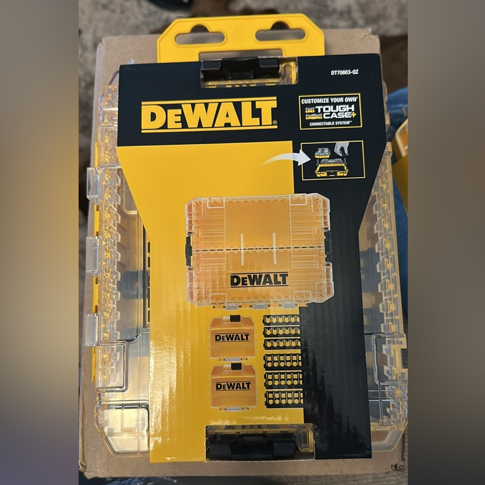 DEWALT ToughCase Storage Organizer - Yellow